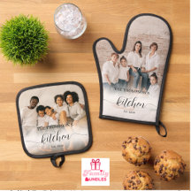 Personalized Family Photo Kitchen