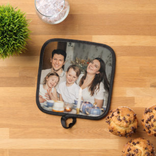 Personalized Family Photo Pot Holder