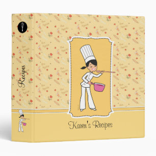 Personalized Family Recipe Album Binder