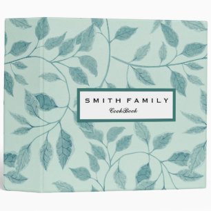 Personalized Family Recipe Cookbook 3 Ring Binder