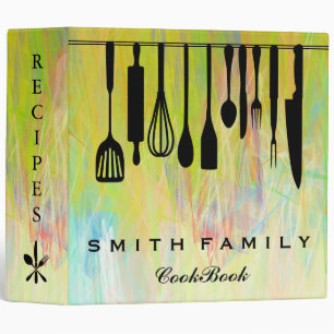 Personalized Family Recipe Cookbook Binder