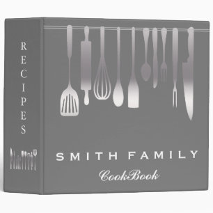 Personalized Family Recipe Cookbook Binder