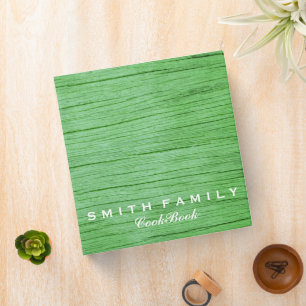 Personalized Family Recipe Cookbook Binder