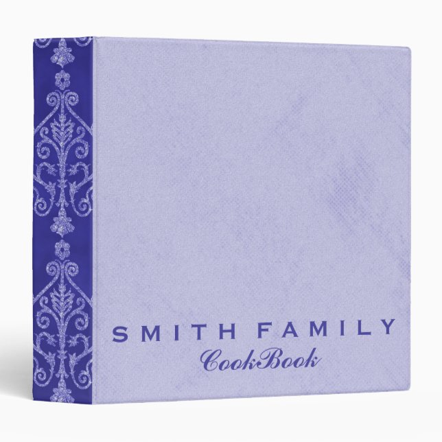 Personalized Family Recipe Cookbook Binder (Front/Spine)