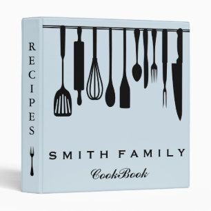 Personalized Family Recipe Cookbook Binder