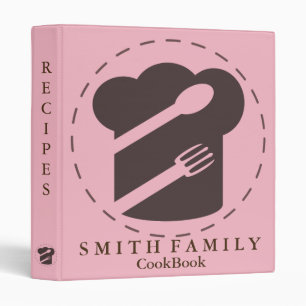 Personalized Family Recipe Cookbook Binder