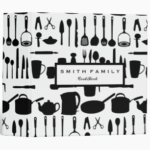 Personalized Family Recipe Cookbook Binder