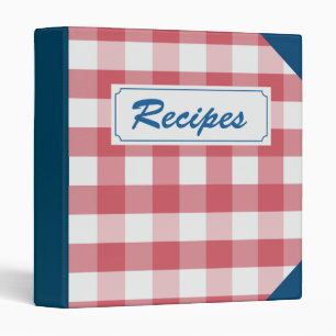 Personalized Family Recipe Cookbook Binder