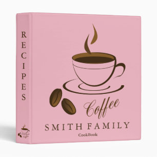 Personalized Family Recipe Cookbook Binder