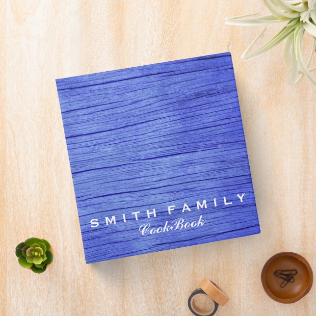 Personalized Family Recipe Cookbook Binder (In Situ)