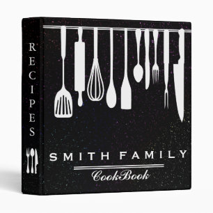 Personalized Family Recipe Cookbook Binder