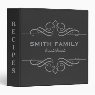 Personalized Family Recipe Cookbook Binder