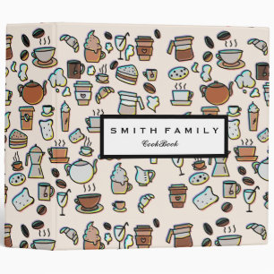 Personalized Family Recipe Cookbook Binder