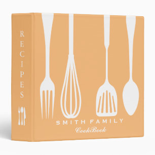 Personalized Family Recipe Cookbook Binder