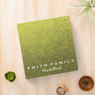 Personalized Family Recipe Cookbook Binder