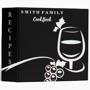Personalized Family Recipe Cookbook Binder
