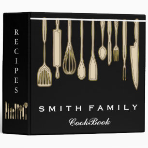 Personalized Family Recipe Cookbook Binder