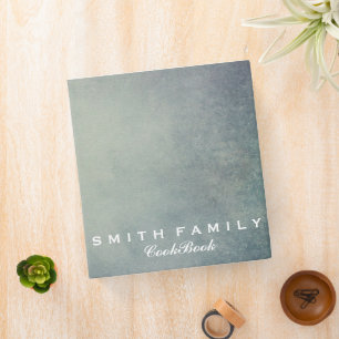 Personalized Family Recipe Cookbook Binder
