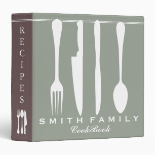 Personalized Family Recipe Cookbook Binder