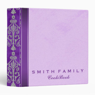 Personalized Family Recipe Cookbook Binder