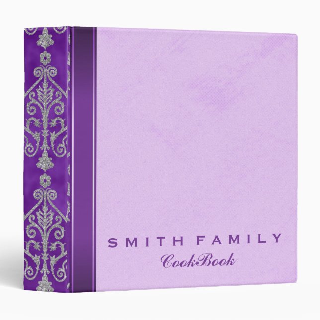 Personalized Family Recipe Cookbook Binder (Front/Spine)