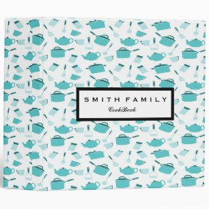 Personalized Family Recipe Cookbook Binder