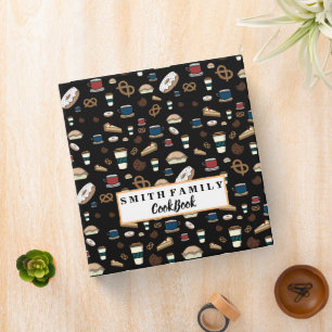 Personalized Family Recipe Cookbook Binder