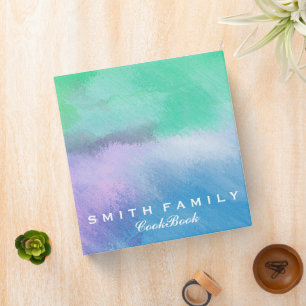 Personalized Family Recipe Cookbook Binder