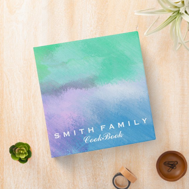 Personalized Family Recipe Cookbook Binder (In Situ)