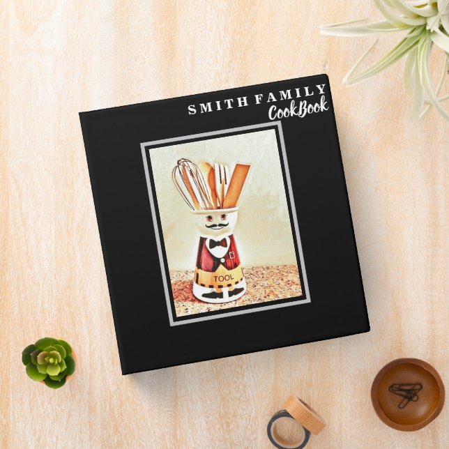 Personalized Family Recipe Cookbook Binder (In Situ)