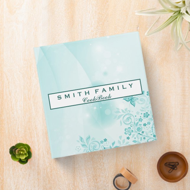 Personalized Family Recipe Cookbook Binder (In Situ)