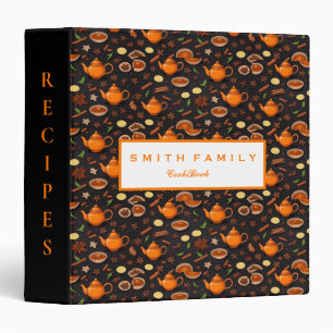 Personalized Family Recipe Cookbook Binder