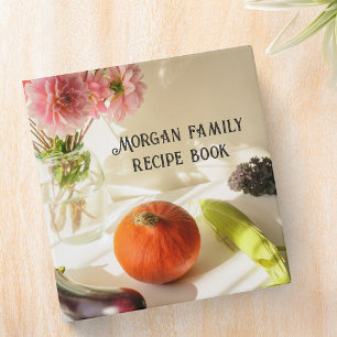Personalized Family Recipe cookbook Binder