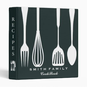 Personalized Family Recipe Cookbook Binder