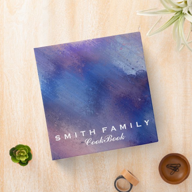 Personalized Family Recipe Cookbook Binder (In Situ)