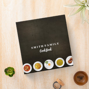 Personalized Family Recipe Cookbook Binder