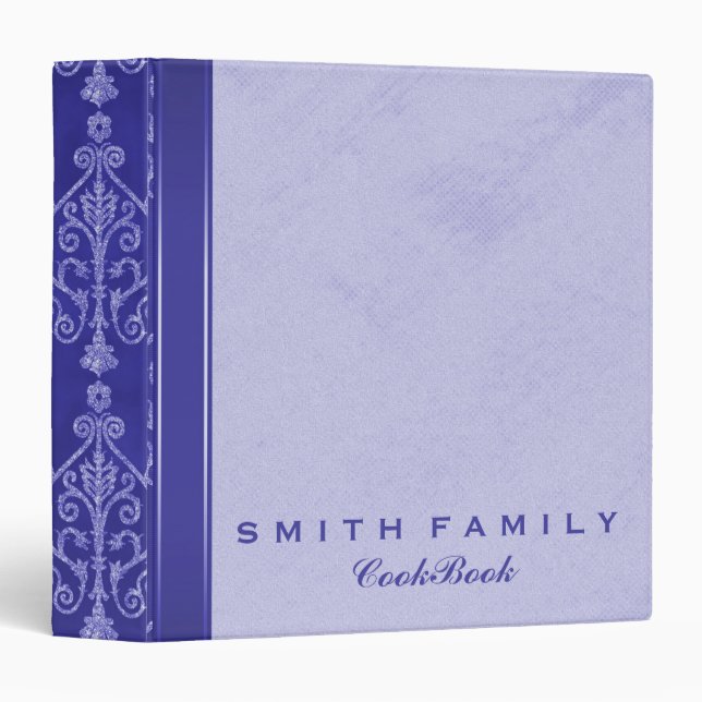 Personalized Family Recipe Cookbook Binder (Front/Spine)