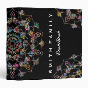 Personalized Family Recipe Cookbook Binder