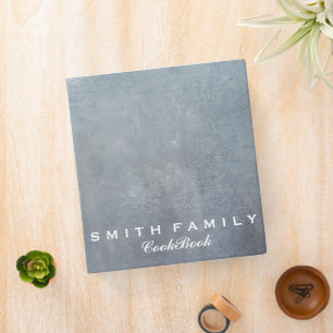Personalized Family Recipe Cookbook Binder