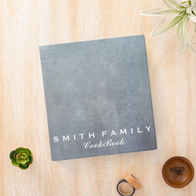Personalized Family Recipe Cookbook Binder (In Situ)