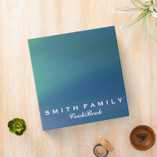 Personalized Family Recipe Cookbook Binder