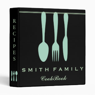 Personalized Family Recipe Cookbook Binder