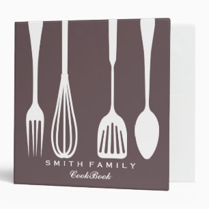 Personalized Family Recipe Cookbook Binder