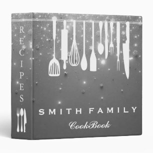 Personalized Family Recipe Cookbook Binder