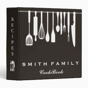 Personalized Family Recipe Cookbook Binder