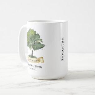 Personalized Family Reunion Cousins Tree Keepsake Coffee Mug