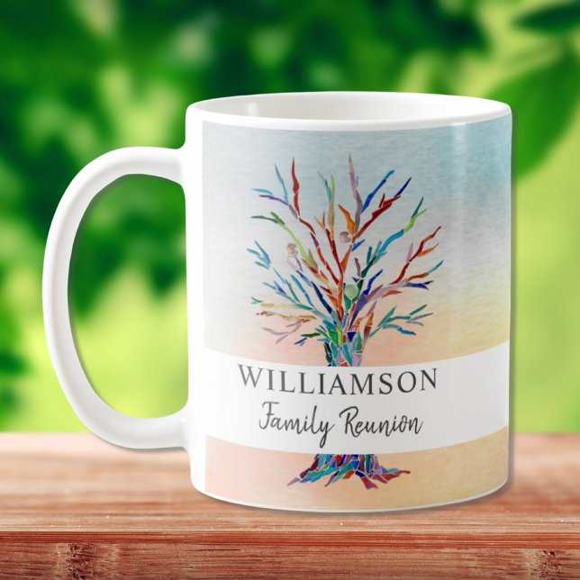 Personalized Family Reunion Family Tree Coffee Mug (Creator Uploaded)