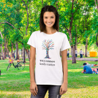 Personalized Family Reunion Family Tree