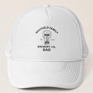 Personalized Family Reunion Fathers Day Custom Trucker Hat