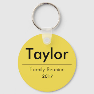 Personalized Family Reunion Keychain